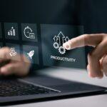 Digitales Dashboard mit Produktivität | Predictive Maintenance